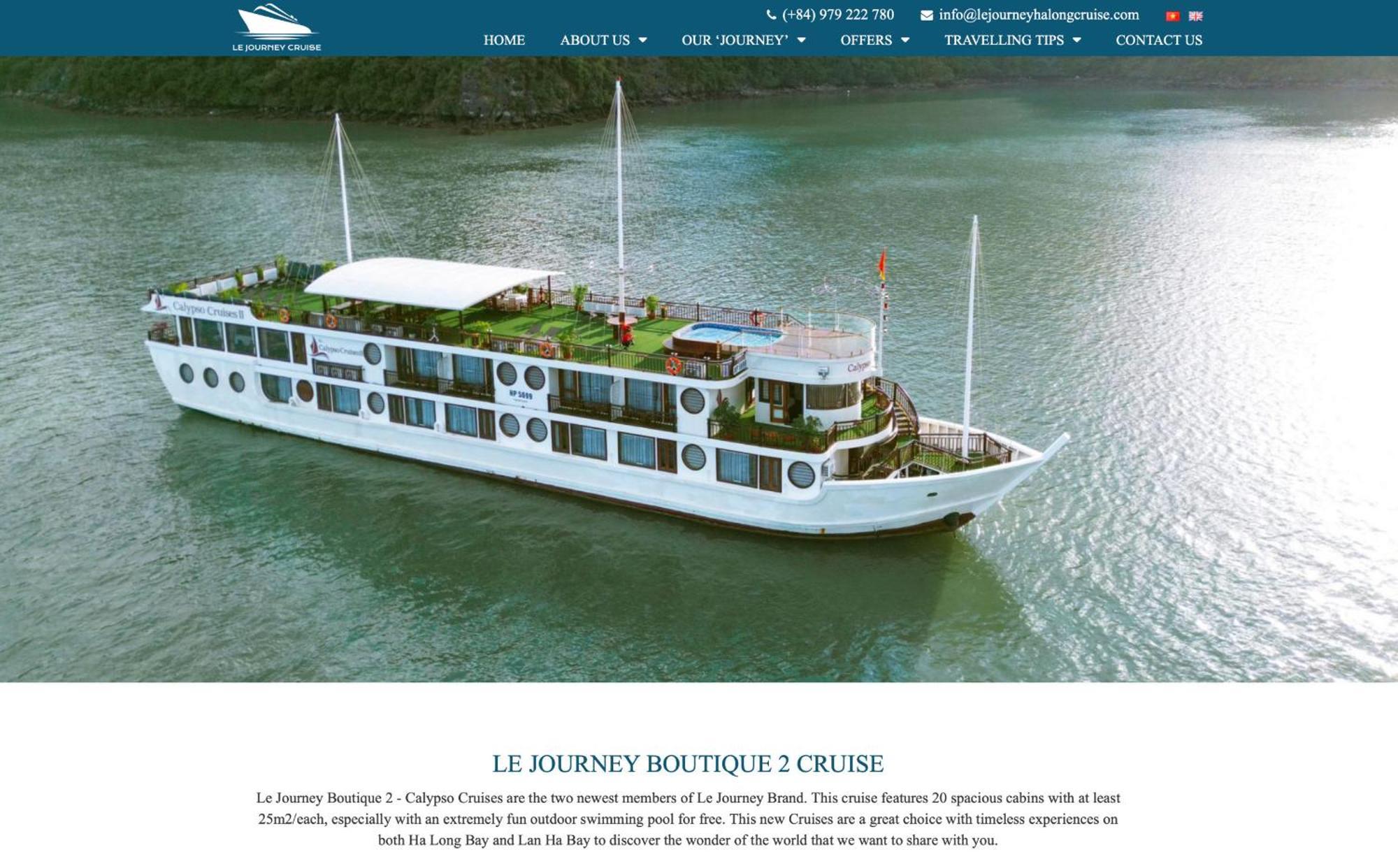 Le Journey Elegance Cruise Hotel Ha Long Buitenkant foto
